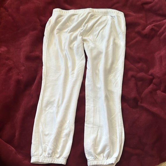 Vintage LOVE PINK Joggers Y2K RARE- White - Picture 9 of 10